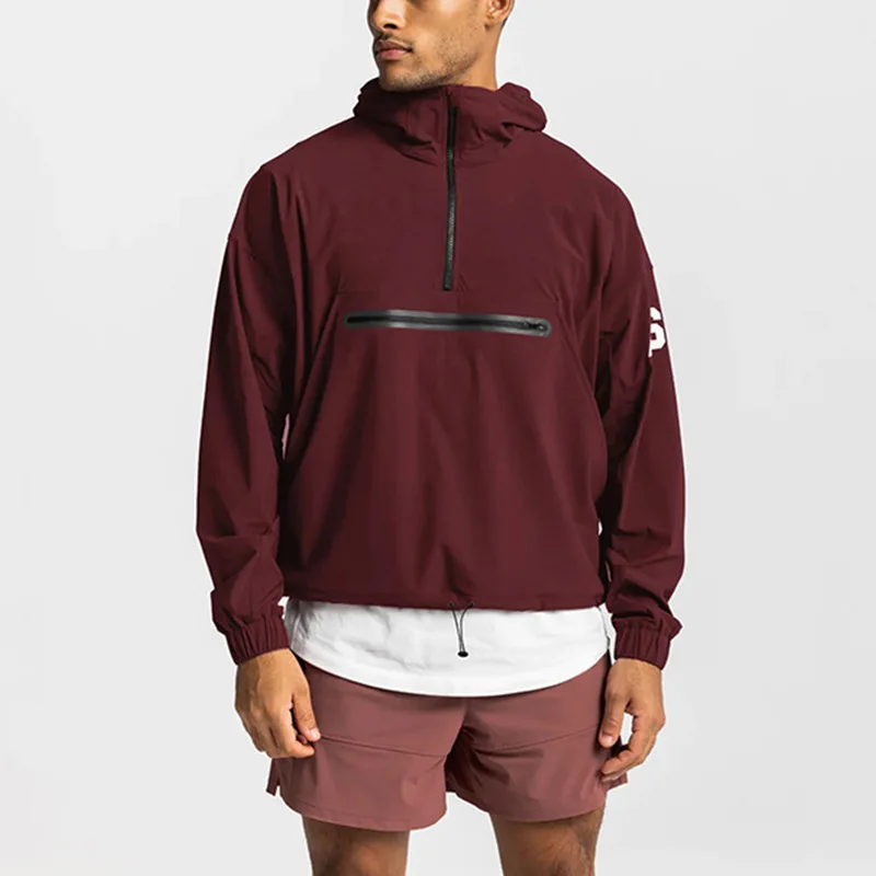 

2024 Spring and Autumn Men's Hoodie American Youth Loose Hooded Hoodie Adjustable Hem Long Sleeve Men's Coat