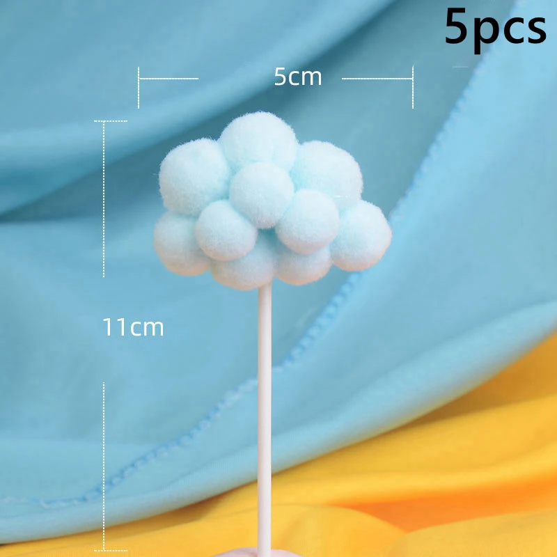 Regenbogen Einhorn Thema Stern Wolke Kuchen Dekor Geburtstag Party Supplies Baby Dusche 1. Geburtstag Party Kuchen Dekorationen Kinder Geschenke – Detail 8