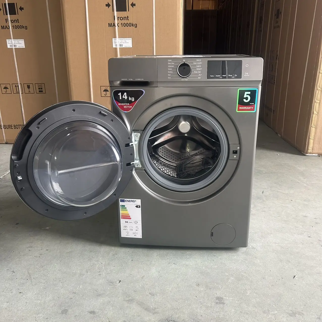 14kg Washer Wash Machine Portable Smart Washing Machines and Drying Machines All-in-one Professional Large Capacity Laundry