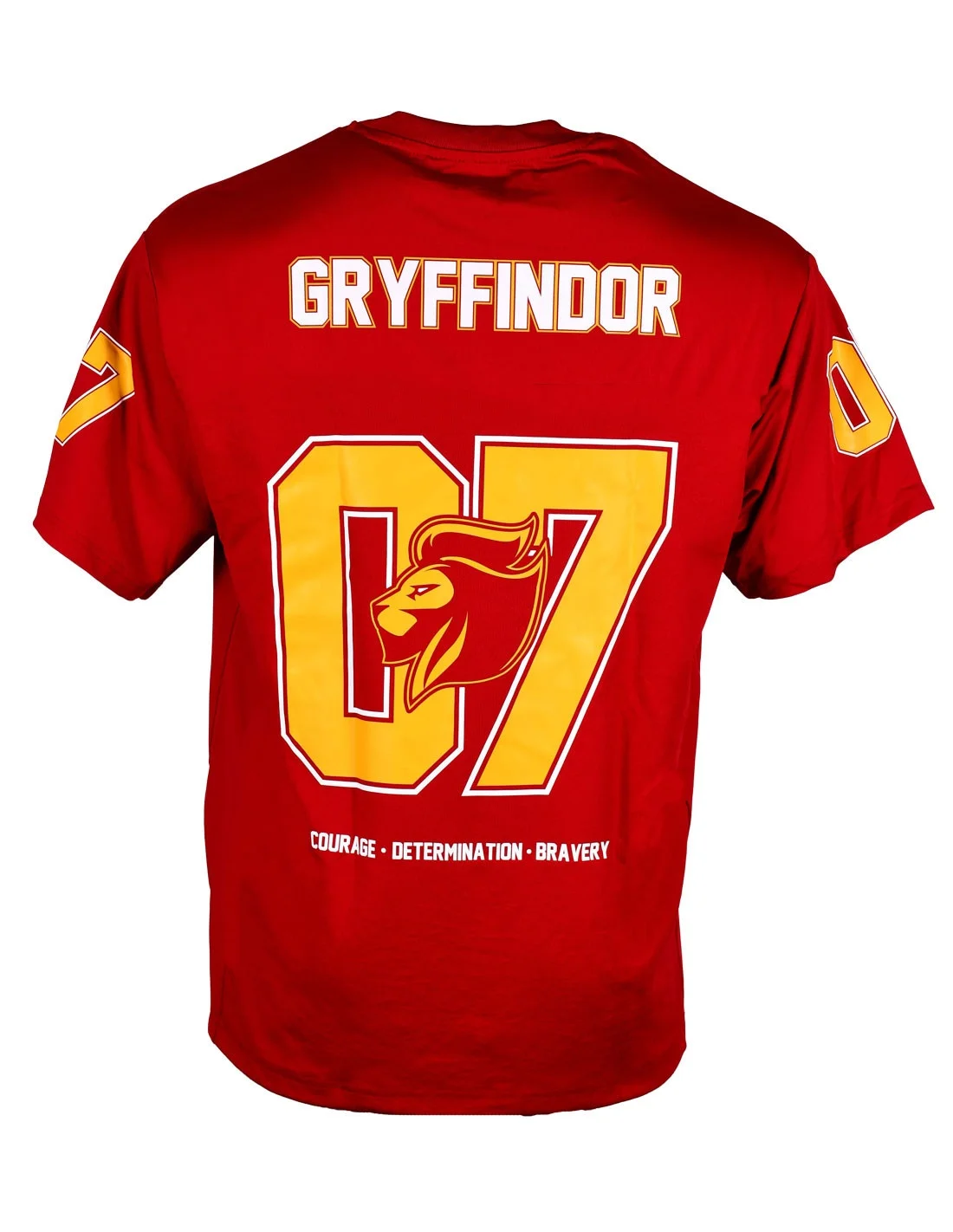 Nueva camiseta deportiva con estampado 3D de Harry Potter Gryffindor House, transpirable, de secado rápido y informal