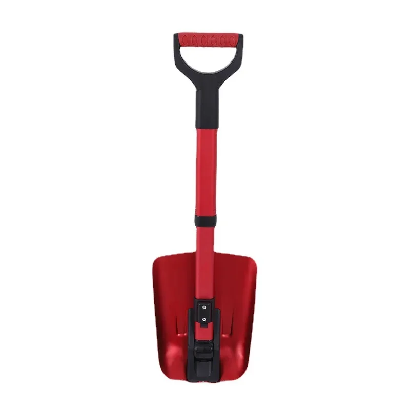 

High quality adjustable red car snow remover shovel winter driveway other hand tool set