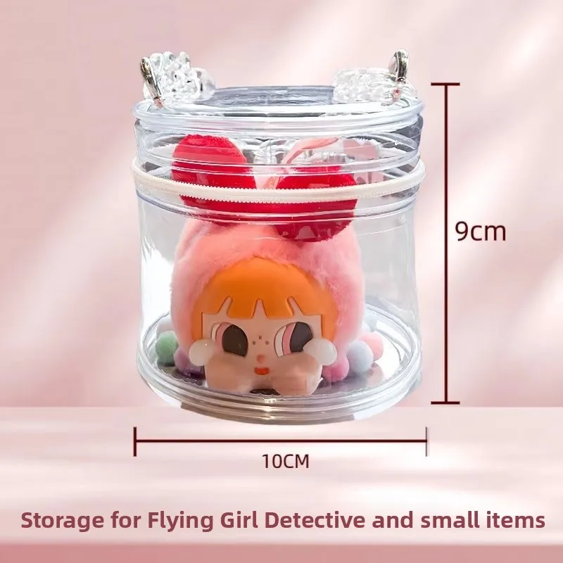 

Bubble Monster Fly, маленькая девочка, сумка для хранения кукол Crng, сумка для куклы, прогулочная сумка для куклы, прозрачная сумка для хранения кукольной одежды