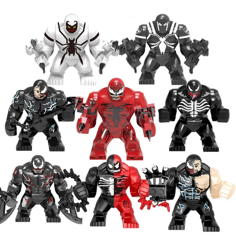 Big Avengers Bat Captain America Hulk Ironman Spiderman Building Blocks Bricks Mini Action Figures Assembly Toys Christmas gifts