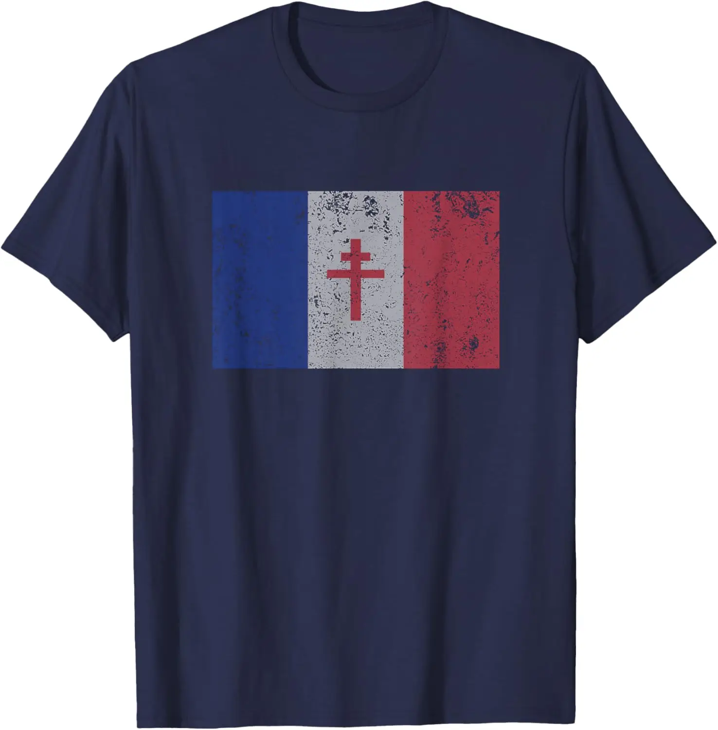 La Resistance The French Flag France WWII T-Shirt Short Sleeve Casual 100% Cotton T Shirt