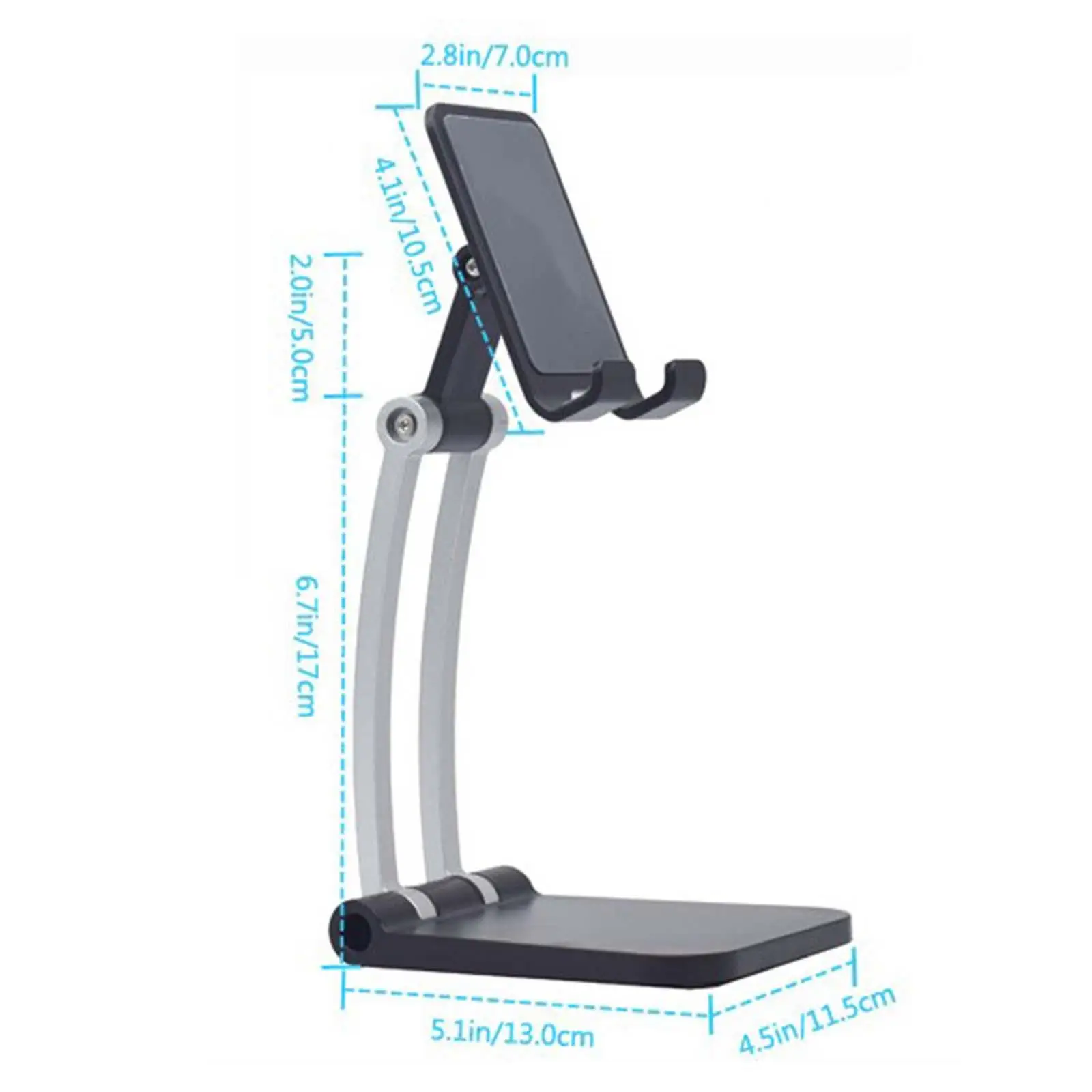 Держатель для планшета для телефона, стойка для поддержки планшета, простая установка, растягивающаяся подставка для телефона для стола, офиса, путешествий, смартфона