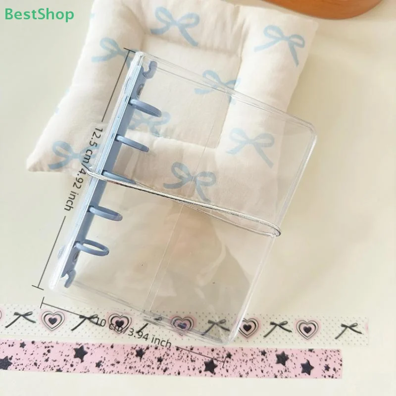 Książka do przechowywania sztucznych paznokci, sznurowana, wielokolorowa, 5 otworów, klips na karty, tablica ekspozycyjna, karta zamienna do oglądania kolorów.