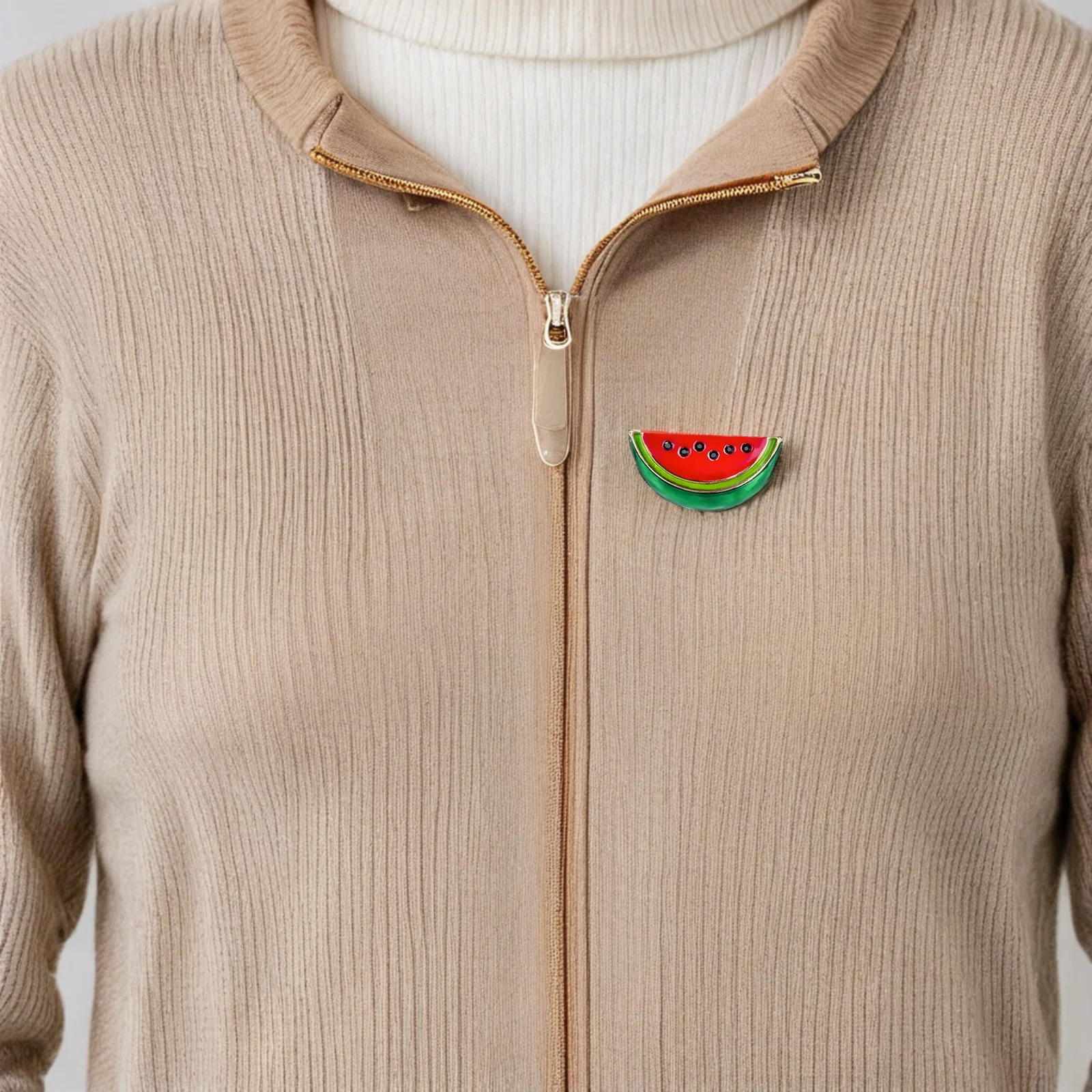 

7pcs 7 Pieces Watermelon Jewelry Brooches Broochs Lapel Pin Red Cartoon for Clothing