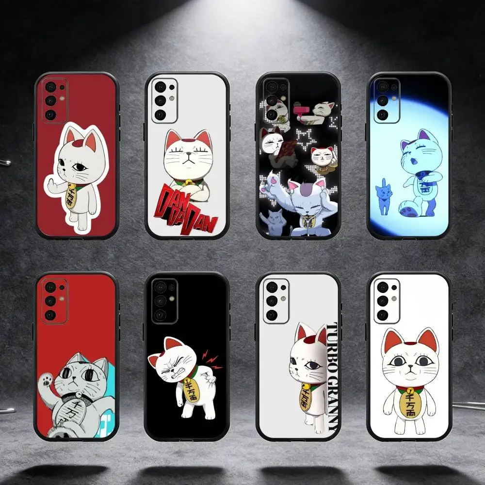 

Turbo Granny Dandadan Phone Case For Samsung S25,S24,S21,S22,S23,S30,Ultra,S20,Plus,Fe,Note,5G Black Cover