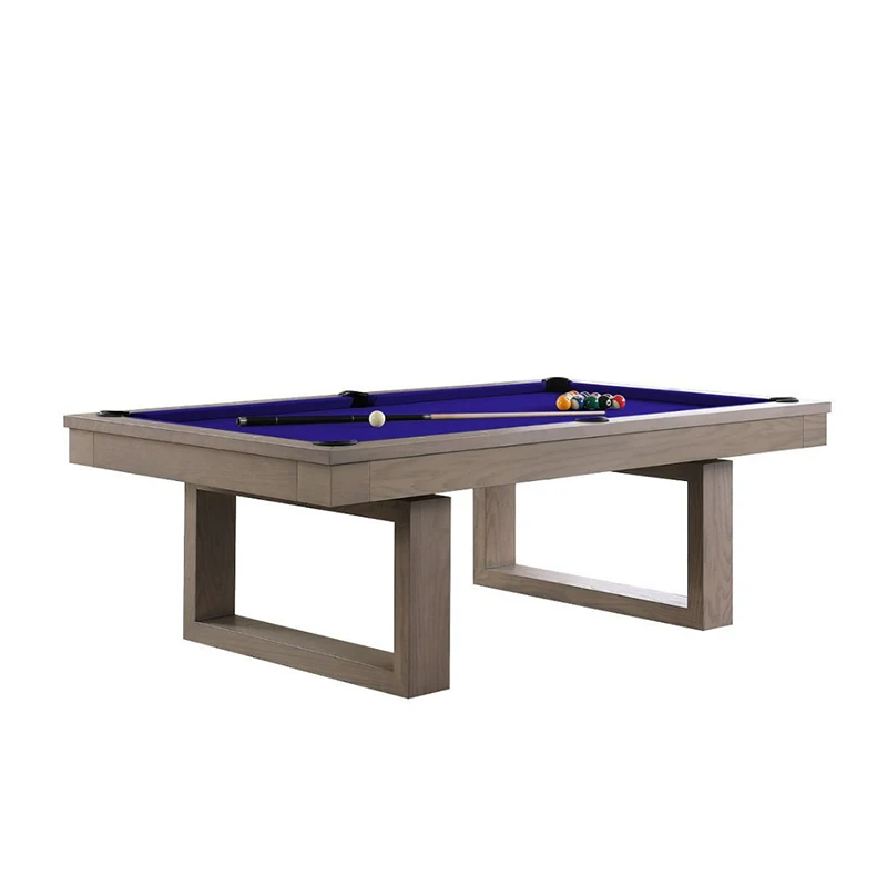 Pool Table 7FT 8FT for Villa and Billiard Table And Dining Table Customization with solid wood high-end natural slate