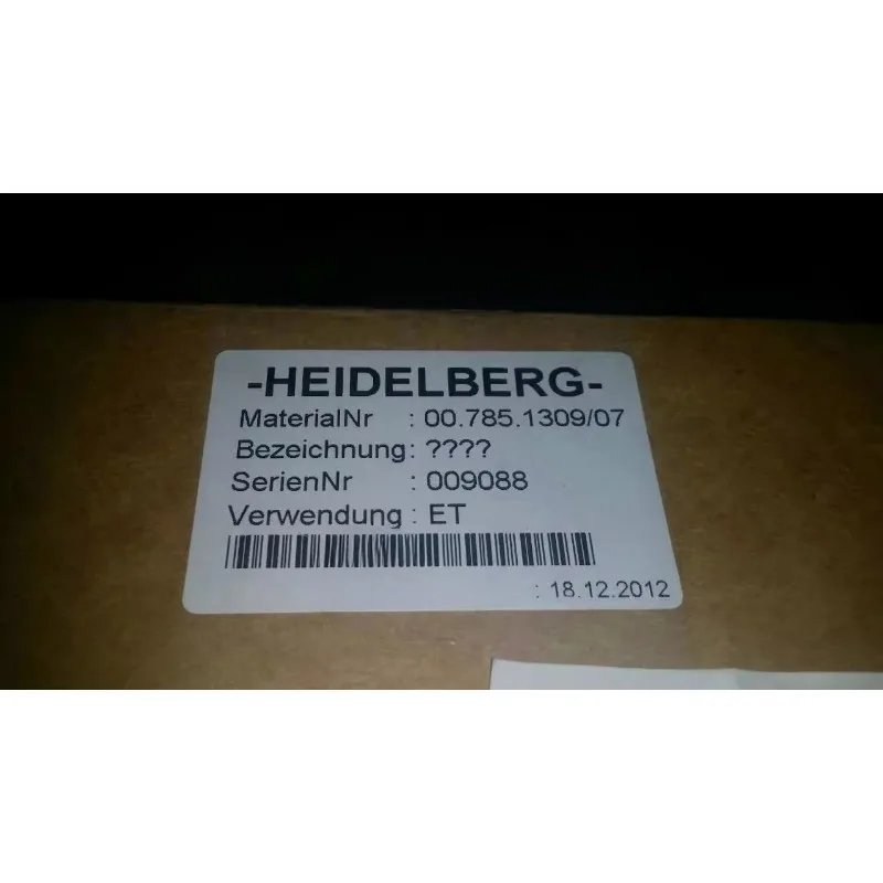 أجزاء لـ Heidelberg HEIDELBERG جديد وأصلي IDCB3 00.785.1309/07 لوحة دائرة التحكم في دلو الحبر