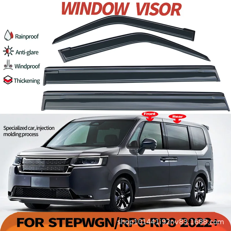 

Suitable for Japanese Honda Step wgn RP6-RP82022+ Window visor