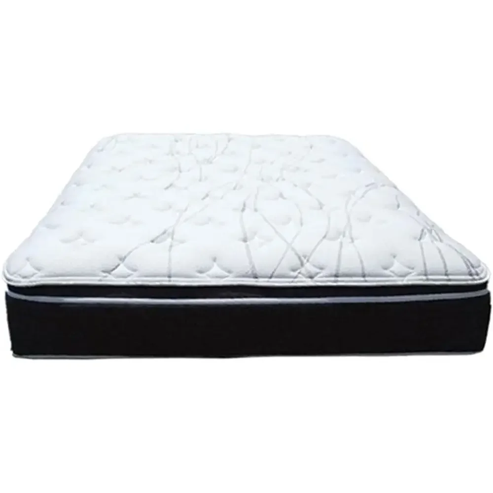 California King Size Euro Top Mattress Cover for 72x84, Fits Sleep Number 3000-6000, C3-C4, P5-P6 Beds (12)