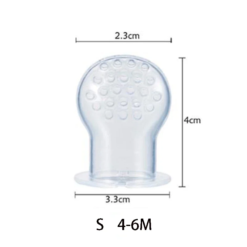 Kids Pacifier Feeding Fruit Newborn Pacifier Food Nibble Baby Pacifiers Feeder Safe Kids Training Nipple Teat Pacifier Bottles