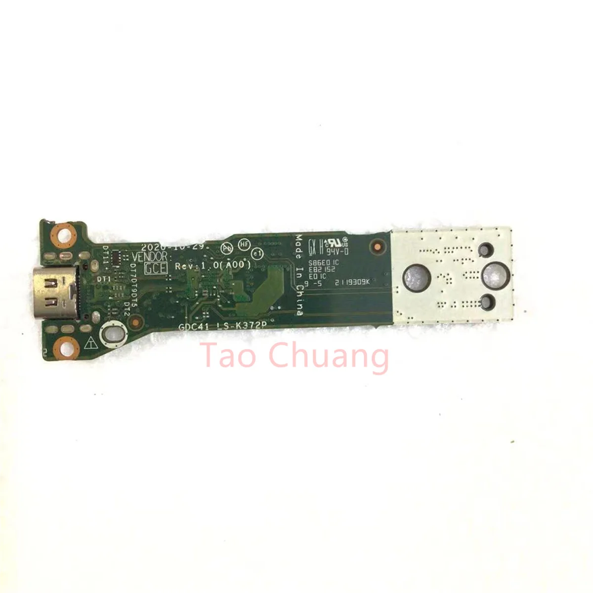 FOR Dell Latitude 7420 7410 USB Board Type-C Interface Board GDC41 LS-K372P 0VY00G