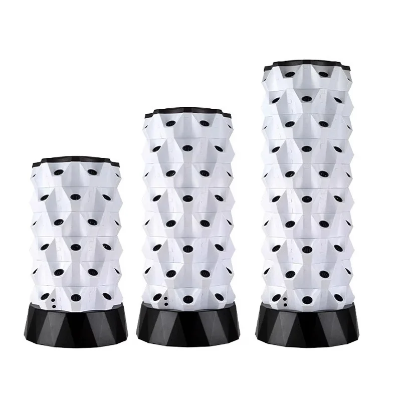 Factory Direct Soilless Cultivation Pineapple Tower Family Small Vegetable Planting Equipment 6 Layers 8 Layers Hydroponic Tower