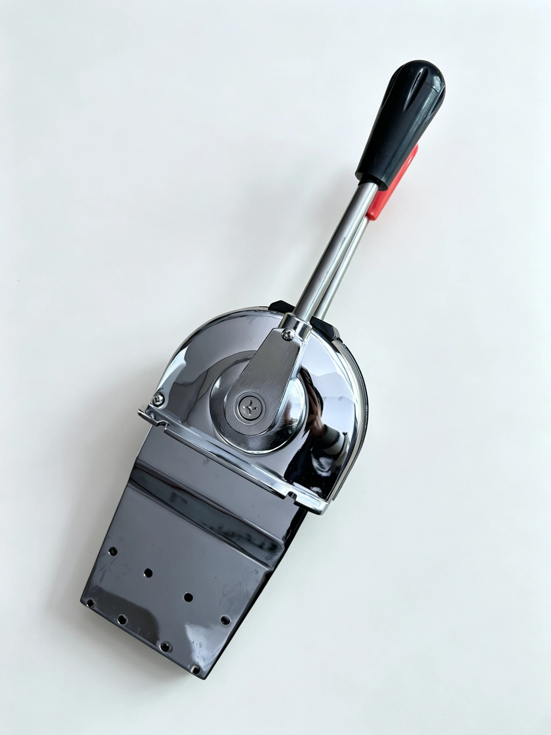 New Double-lever Aluminium Alloy Marine Operating Handle with Two Orientations for Boat Replacement