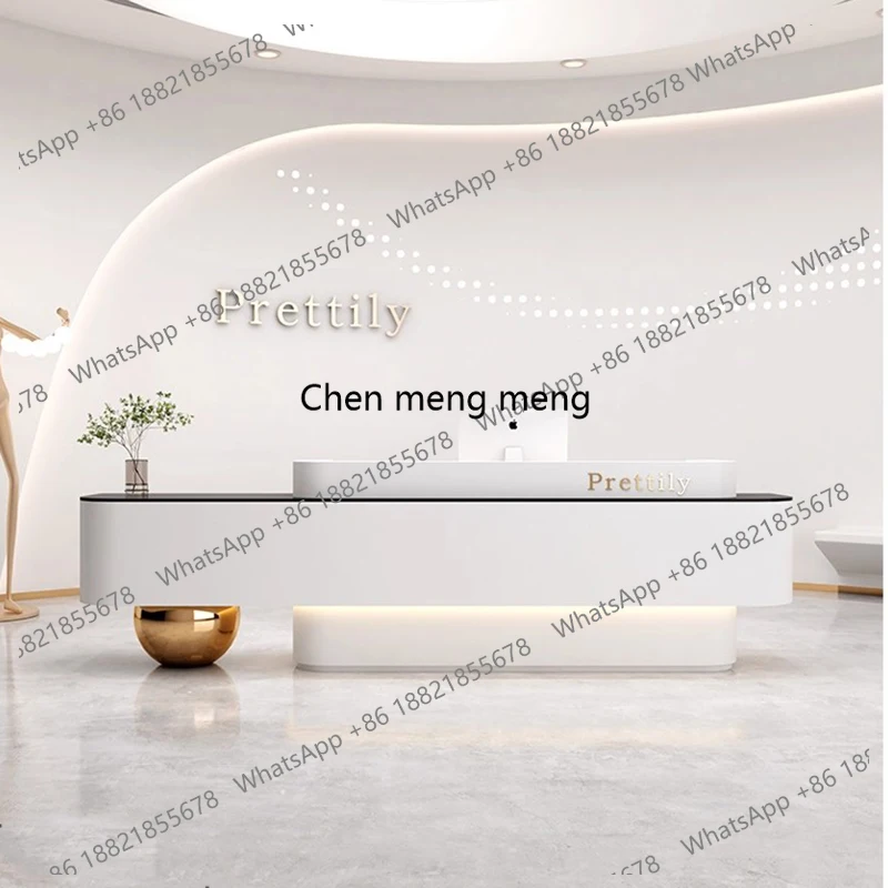 

Storage Design Cheap Reception Desks Luxury Wood Drawer Modern Reception Desks White Classic Empfangs Theke Office Furniture