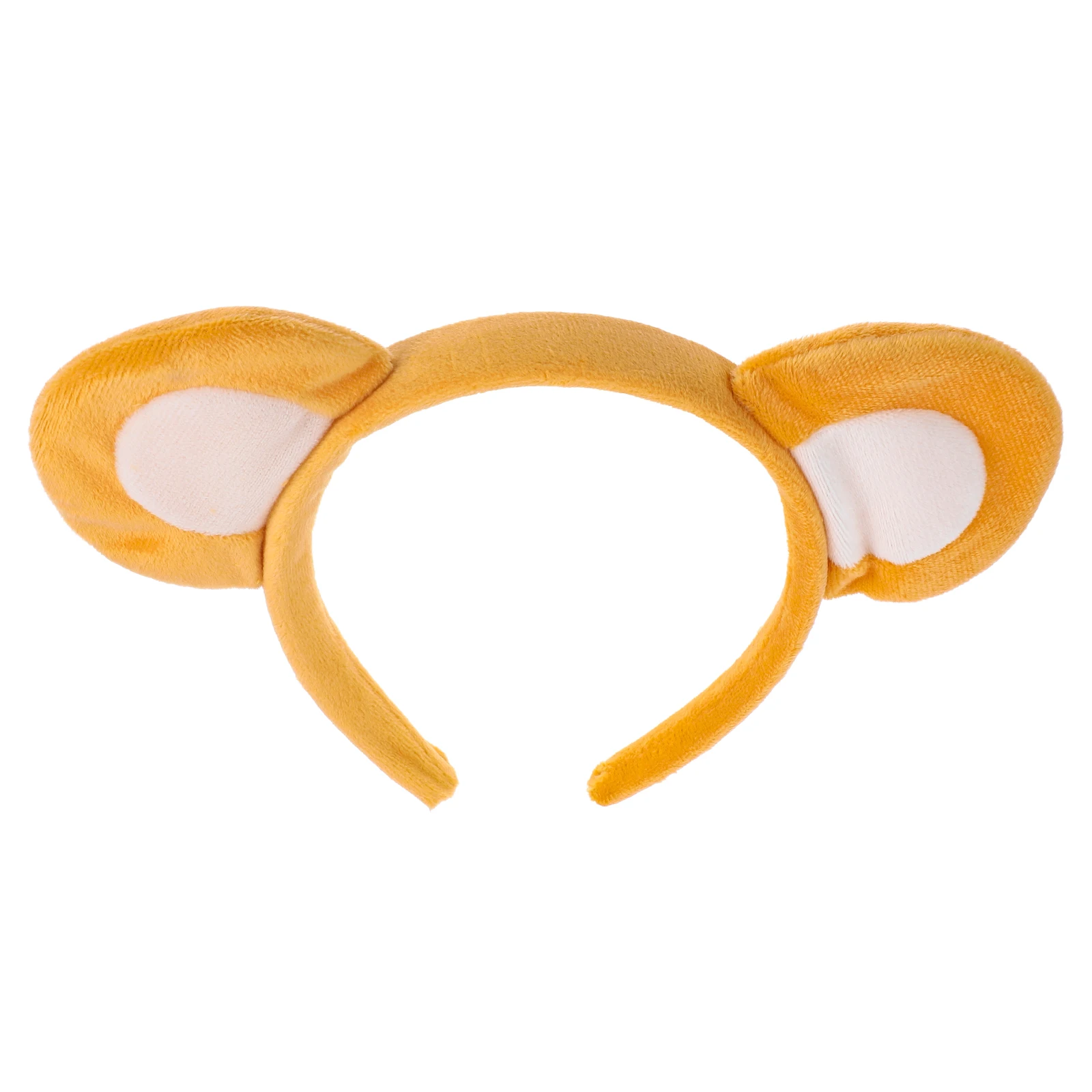 

Bear Ear Headband Animal Costume Accessory Lightweight Comfortable Reusable Fabric Headpiece Hairband Makeup Session Party Event