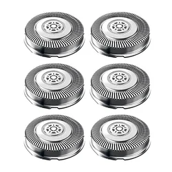 Cabeças de substituição para Philips Norelco Shaver Series, Shaver Series 7000 e 5000, lâmina tripla com lâmina afiada durável, SH71