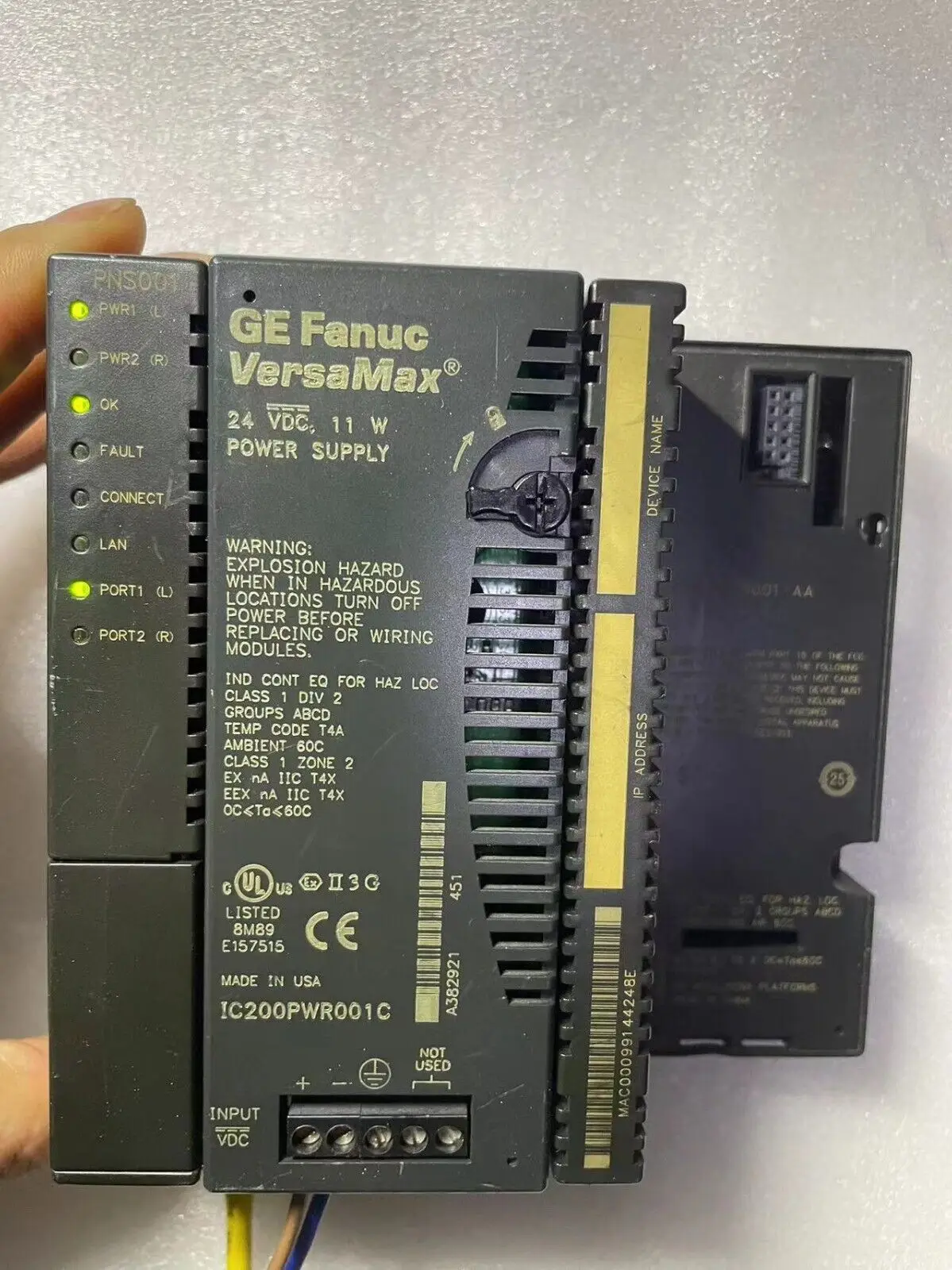 

GE IC200PNS001 / VERSAMAX PROFINET SCANNER MODULE fast ship by DHL