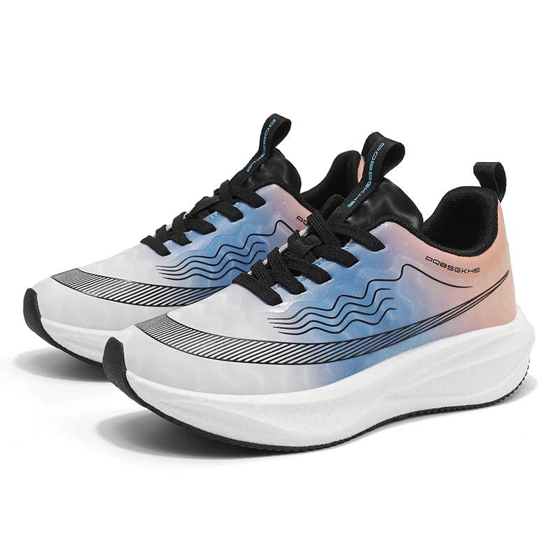 

Мужская спортивная обувь, новинка 2024, легкая амортизирующая спортивная модная теннисная обувь, повседневная повседневная обувь на мягкой подошве, прогулочная обувь для спортзала