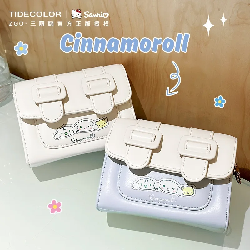 

Hello Kitty Sanrio Women Crossbody Bag Cinnamoroll Small Square Bag Fashion Shoulder Bag