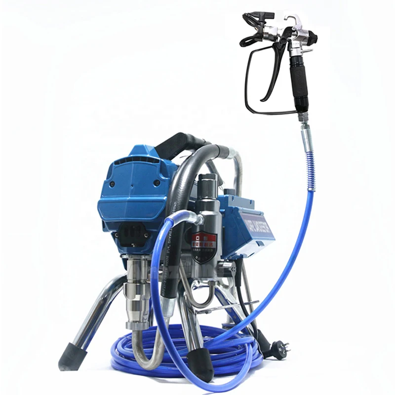 495 Airless Paint Sprayer Machine 1500W Airless Spraying Machine Decoration Wall Coating High Pressure Pipe Painting Machine