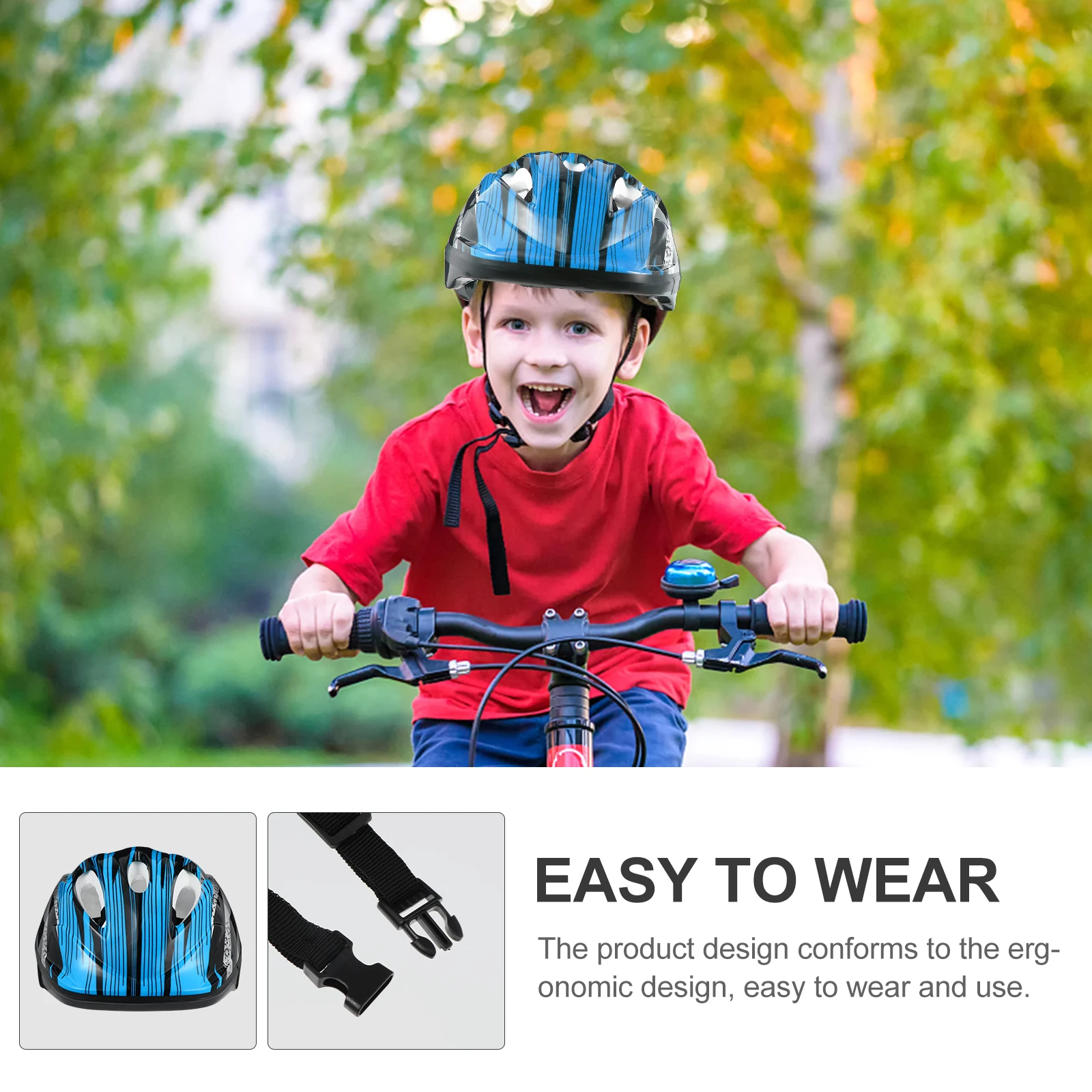 

Kids Riding Protective Children Cycling Outdoor Safety Breathable Lightweight Universal Fit
