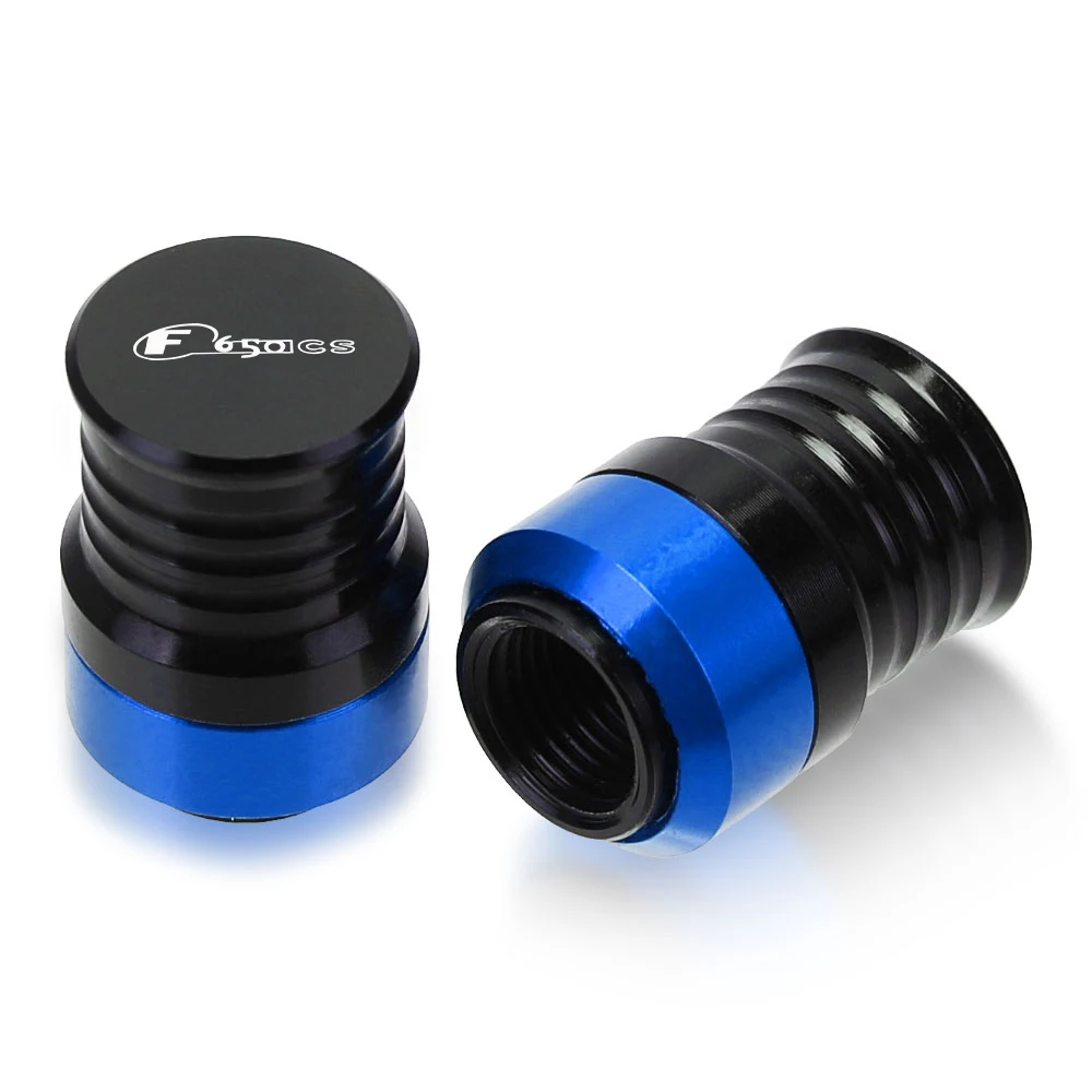For BMW F650CS Scarver F650 CS / dakar 2004 2005 2006 2007 2008 Motorcycle Accessories Aluminum Tire Valve Air Port Cover Caps - view 2