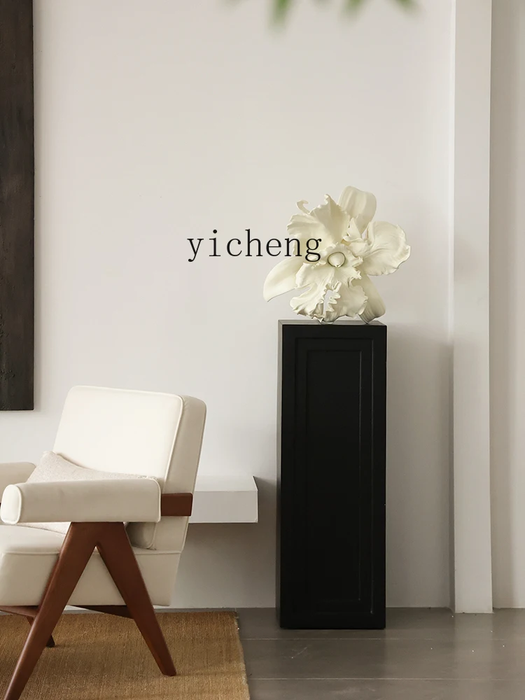 L7-10  medieval three-dimensional flower sculpture decoration hotel clothing store entrance art floor ornament