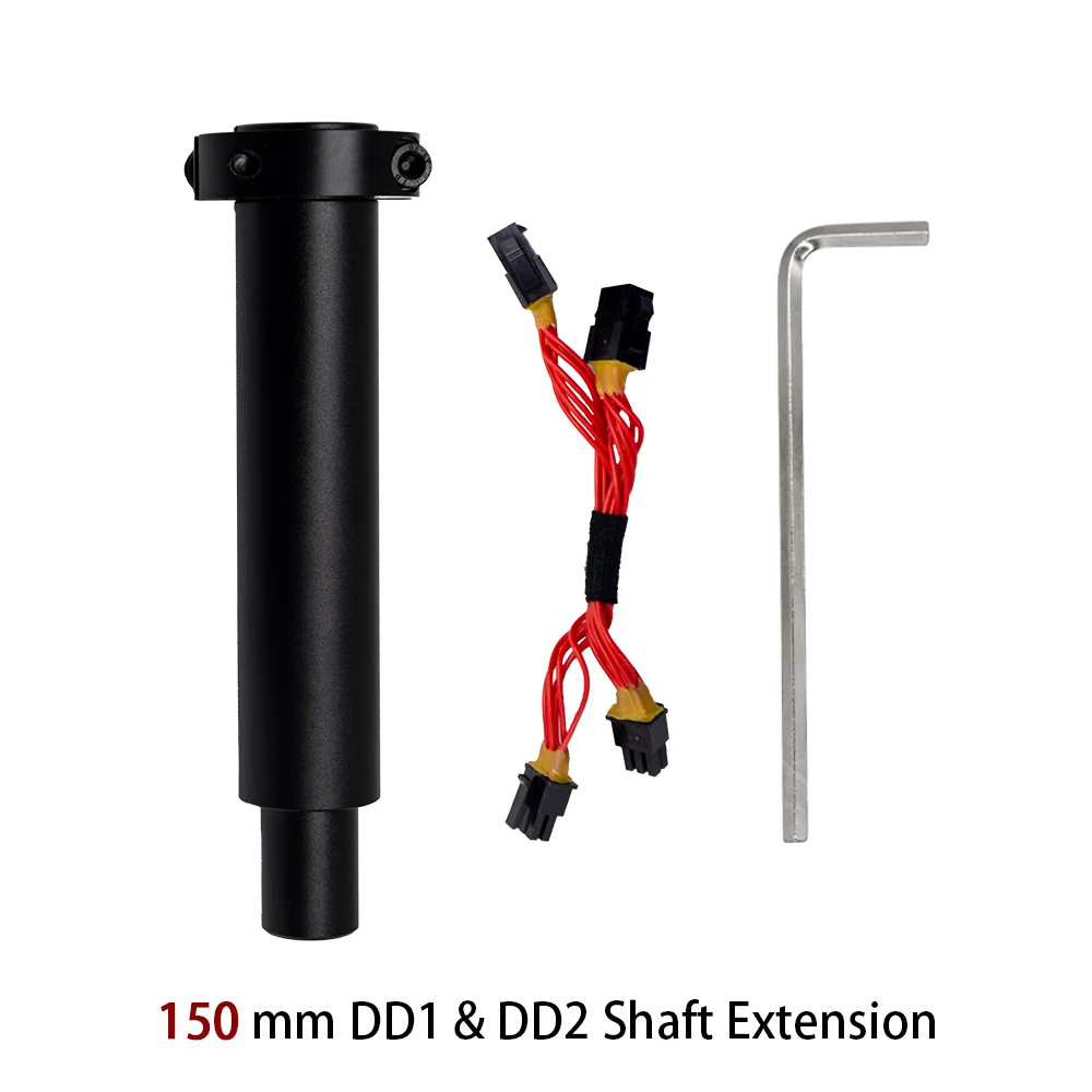 Simube DD1 / DD2 Shaft Extension for Fanatec Base (DD1 / DD2) Aluminum Alloy Material CNC Machining & Anodizing Coloring