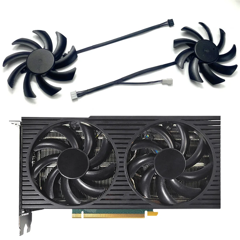 

EM-Left Right Graphics Card Cooling Fan For Lenovo/HP/Dell RTX3060/RTX3060TI Edition Fan