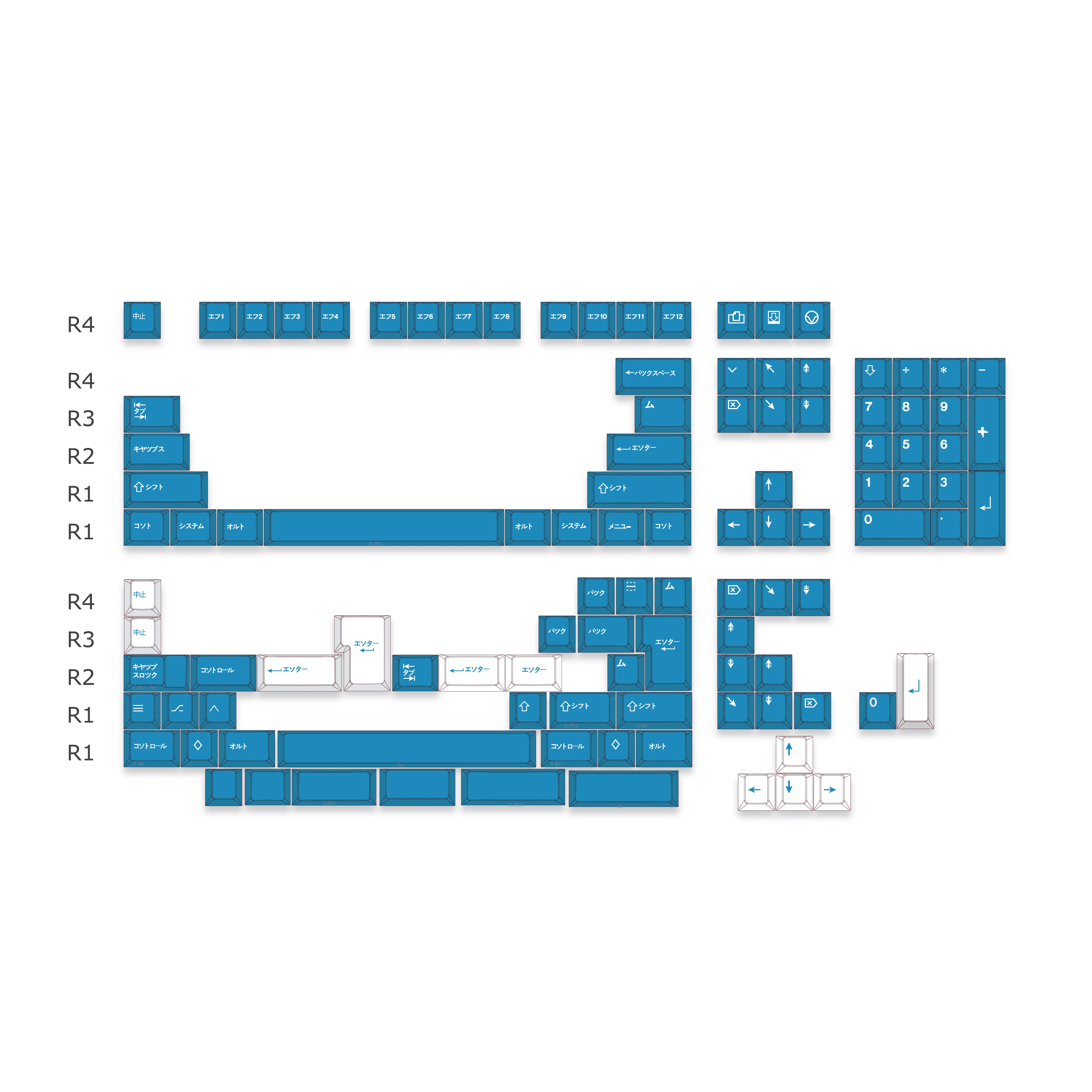 Original height PBT five-sided sublimation customization