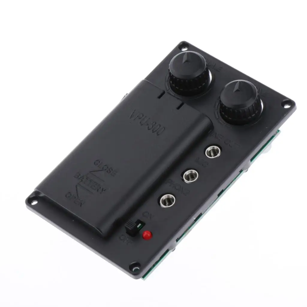 

Electric Fiddle Pickup System Silent EQ Piezo Headphone Cable Professional Violin Accessory for Full Size Violin 4/4