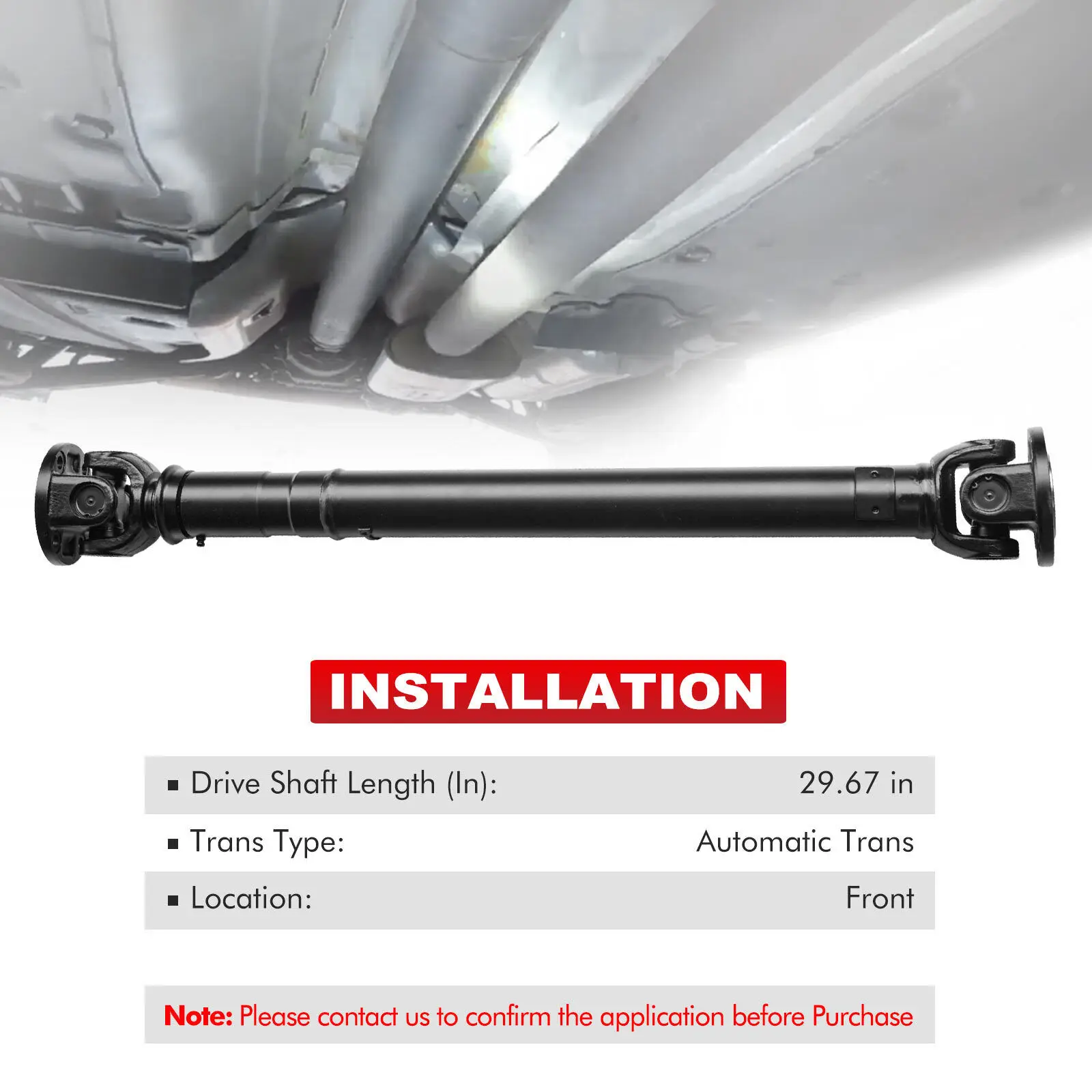 Zespół przedniego wału napędowego do Land Rover Range Rover 1995-2002 automatyczny