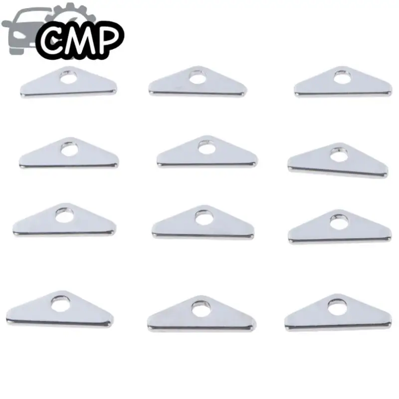 

12pcs/lot Valve Cover MicroTabs Hold Down SBF Small Block Fit For Ford 289 302 351W Car Engine Repair Replace Parts