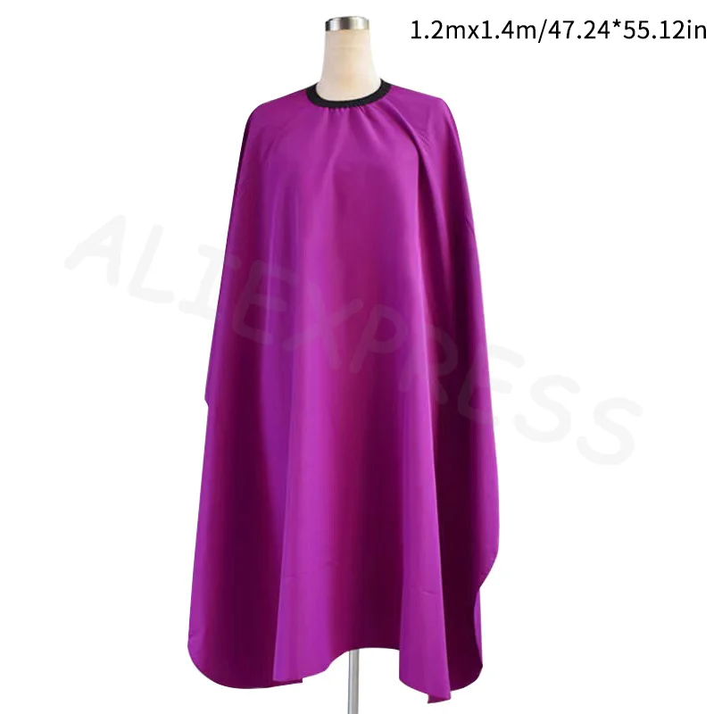 Hairdressing Dress Cape Apron140*120cm Hair Cutting Gown Barber Salon Gown Cape Hairdresser Hair Cutting Waterproof Cloth Tools