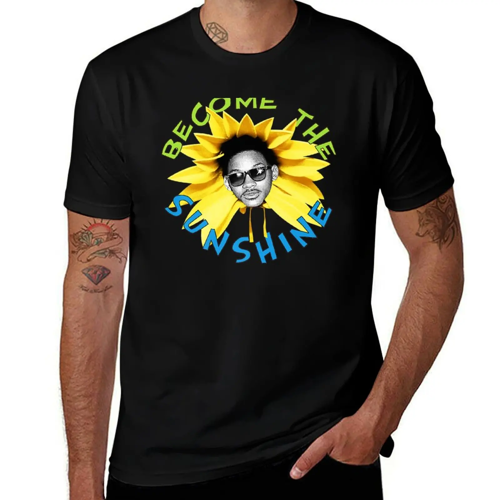The Fresh Prince amp quot Become The Sunshine amp quot Slim Fit Tee Will Smith Gift For Fans, Gift For Men and Women, Gi T-Shirt