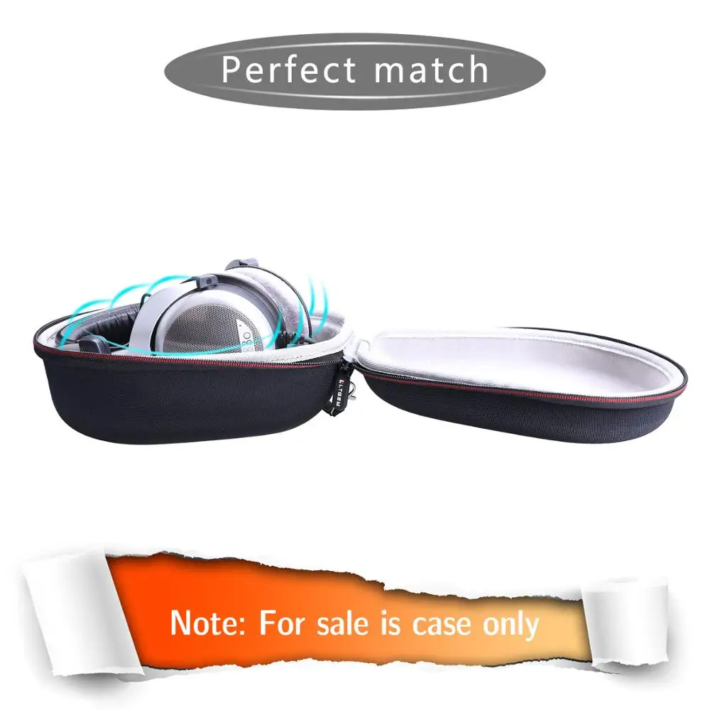 Жесткий чехол LTGEM EVA для студийных наушников Beyerdynamic Dt 770 Pro 32 Ohm