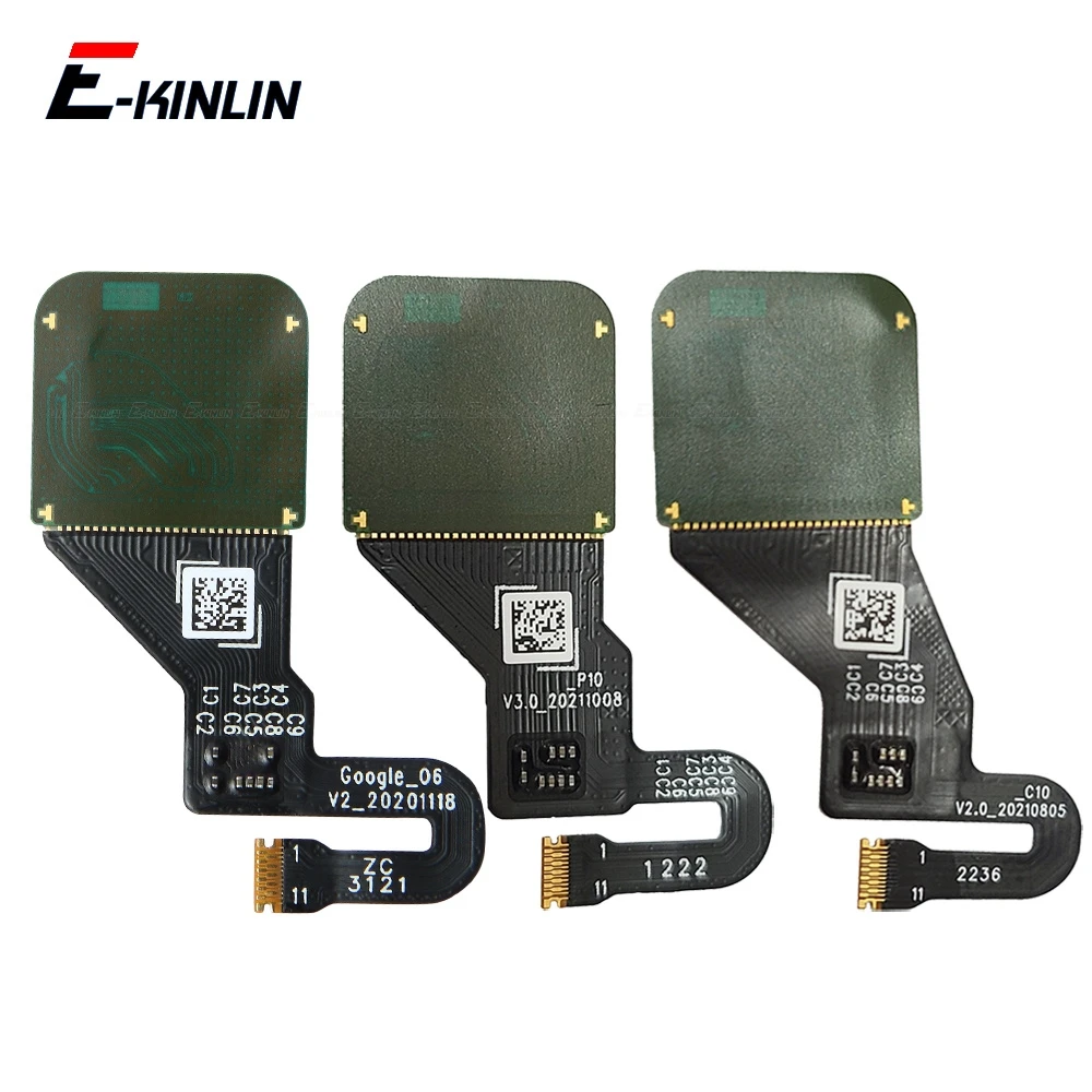 Touch ID Fingerprint Connector Scanner Sensor Button Connection Flex Cable Parts For Google Pixel 6a 8a 6 7 8 Pro