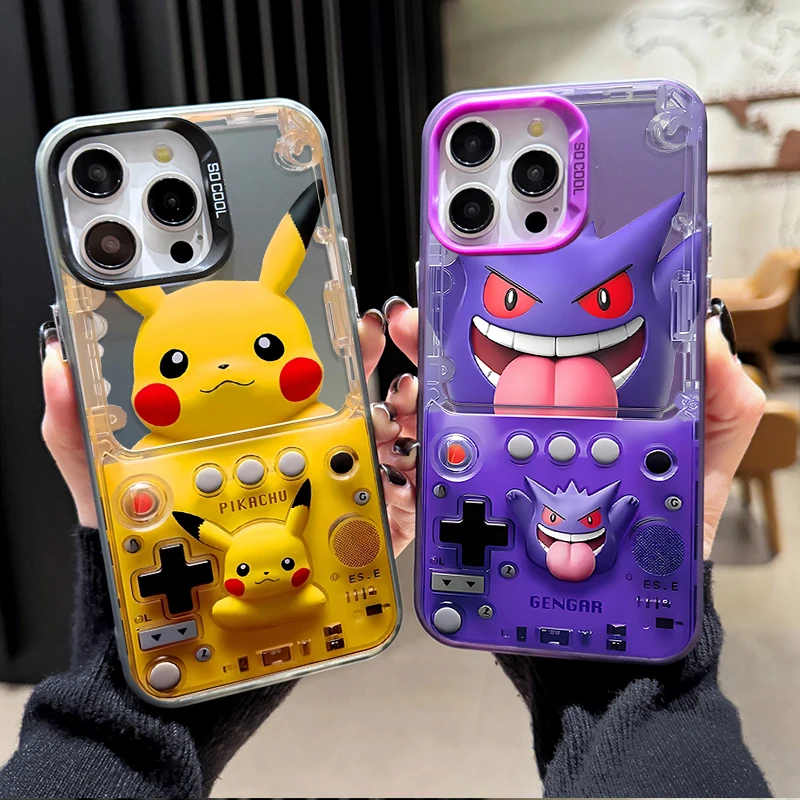 Pikachu P-Pokemon Gengar Phone Case for Xiaomi POCO X6 X5 X3 NFC F7 Ultra F6 F5 Pro F3 GT M5S C65 C75 M3 M4 M5S M6 Pro 4G 5G