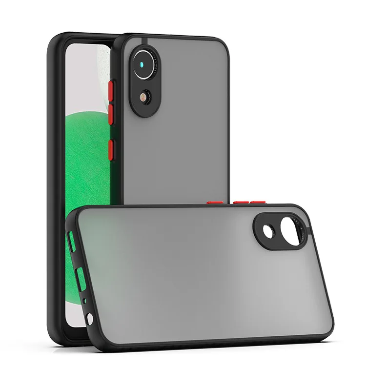 Fundas Skin Feel Matte Hard PC Phone Case For Samsung Galaxy A03 Core Shockproof Armor Silicone Back Cover Coque