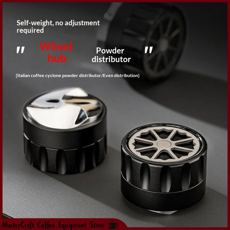 Self Gravity Coffee Distributor No Adjustment Needed 51 53 58mm Universal Espresso Gravity Distribution Tamper Home Use In Stock