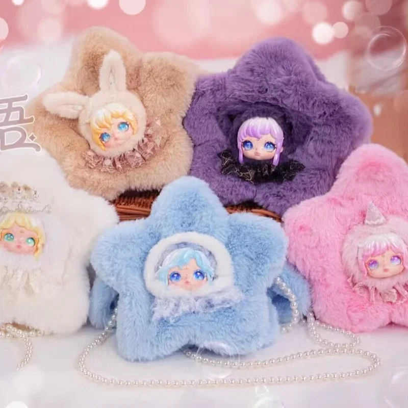 

Виниловая плюшевая сумка через плечо Maytree Dumia Aria «Whisper Of Snow Traces», слепая коробка — милая игрушка на одно плечо в подарок на складе