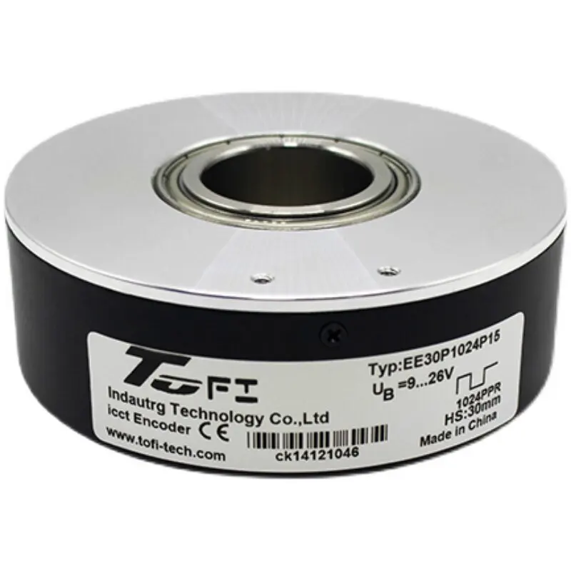 Hollow Shaft Encoder EE30P1024P15 Pulse Optional 1024 PPR