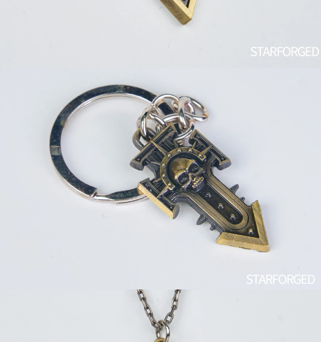 Warhammer 40000 Indomitus Crusade Keychain Starforged Christmas Gift