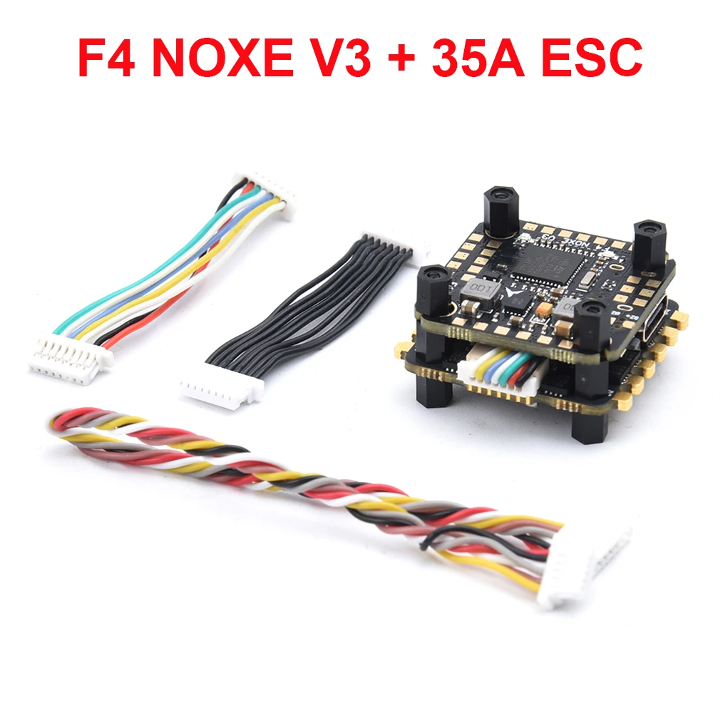 Mini Flystrictement F4 NORecruitment V3 Contrôle de vol, OSD intégré ACRO / Deluxe / 35A 4 en 1 2-5S ESC pour FPV RC Drone APEX 3 pouces 150mm 195mm