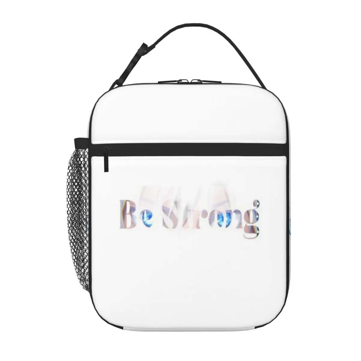 Bestselling Be Strong Like Gojo Fashionable Lunch Handbag Office To-Go School Lunch Bag