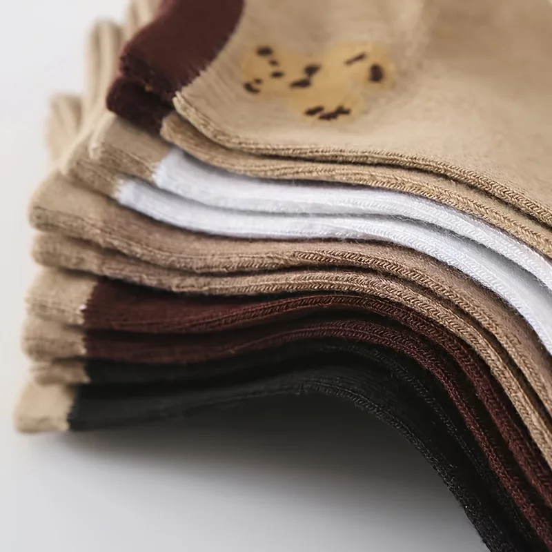 20-Pair Mixed Color Short Socks - JM Collection Featuring Seasonal Comfort and Versatile Styling