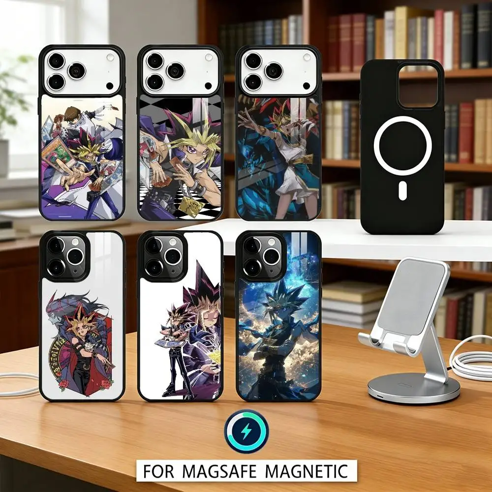 

Yu-Gi-Oh Anime Phone Case For iPhone 17,16,15,14,13,12,Pro,Max For Magsafe Magnetic Wireless Charging